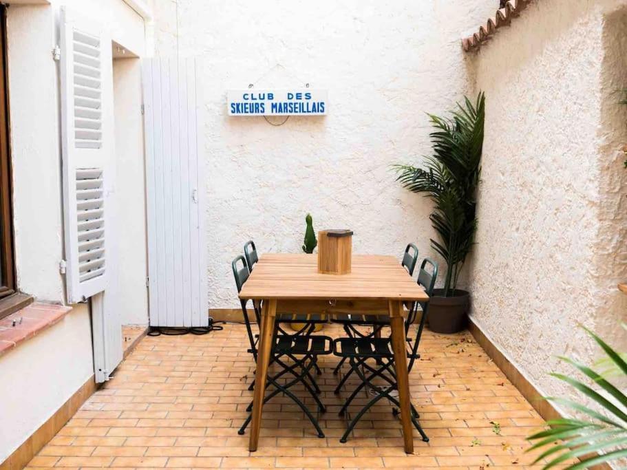 Apartament T2 47M2 Avec Terrasse - Proche Gare Marsylia Zewnętrze zdjęcie